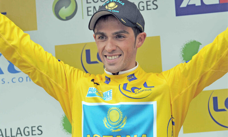 Alberto Contador va fi premiat cu greutatea sa în miere